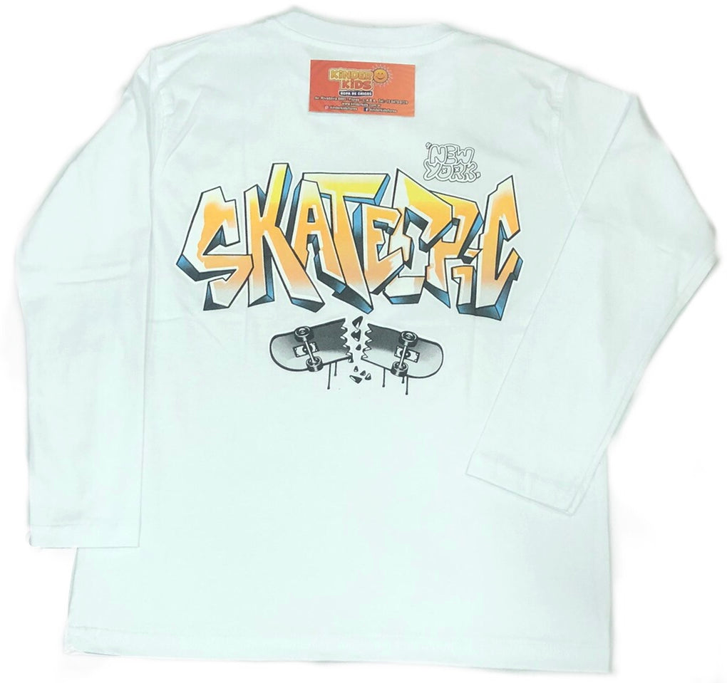 Remera SKATEEPIC doble estampa de algodón