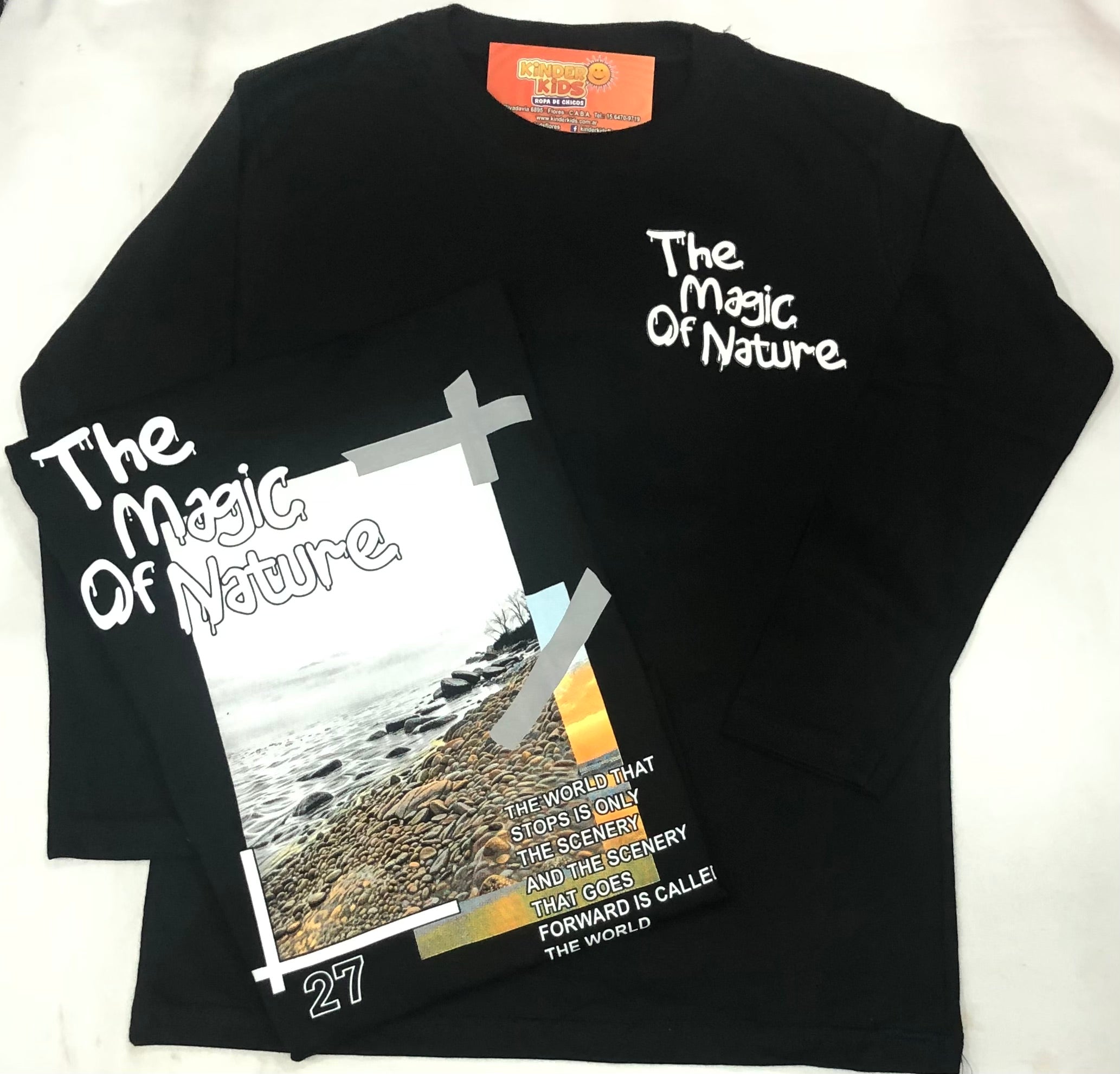 Remera THE MAGIC OF NATURE doble estampa