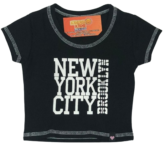 Remera pupera NEW YORK CITY de algodón