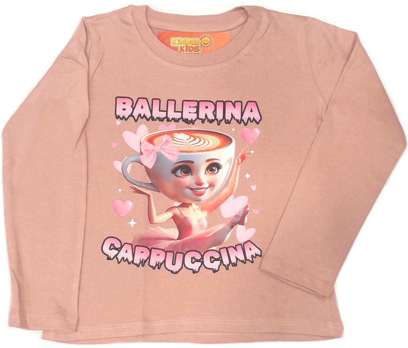 Remera BALLERINA CAPPUCCINA de algodón