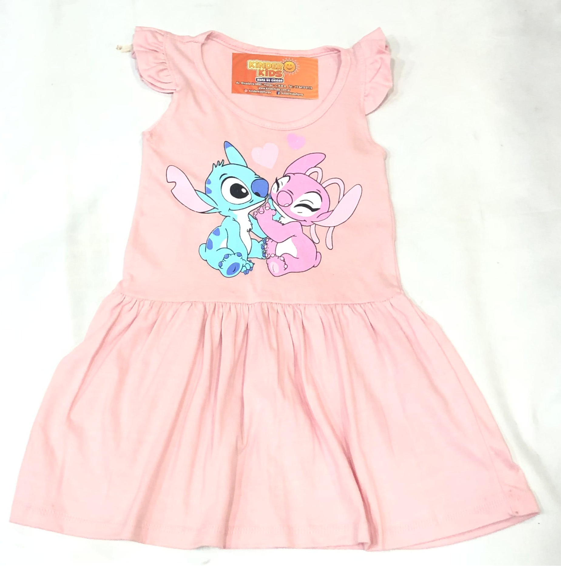 VESTIDO STITCH de algodón