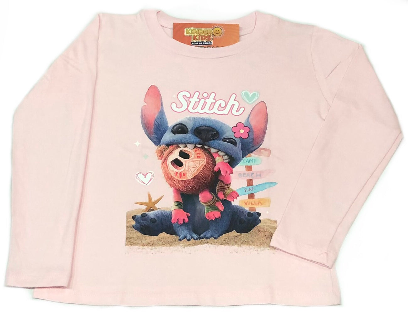 Remera STITCH BEACH de algodón