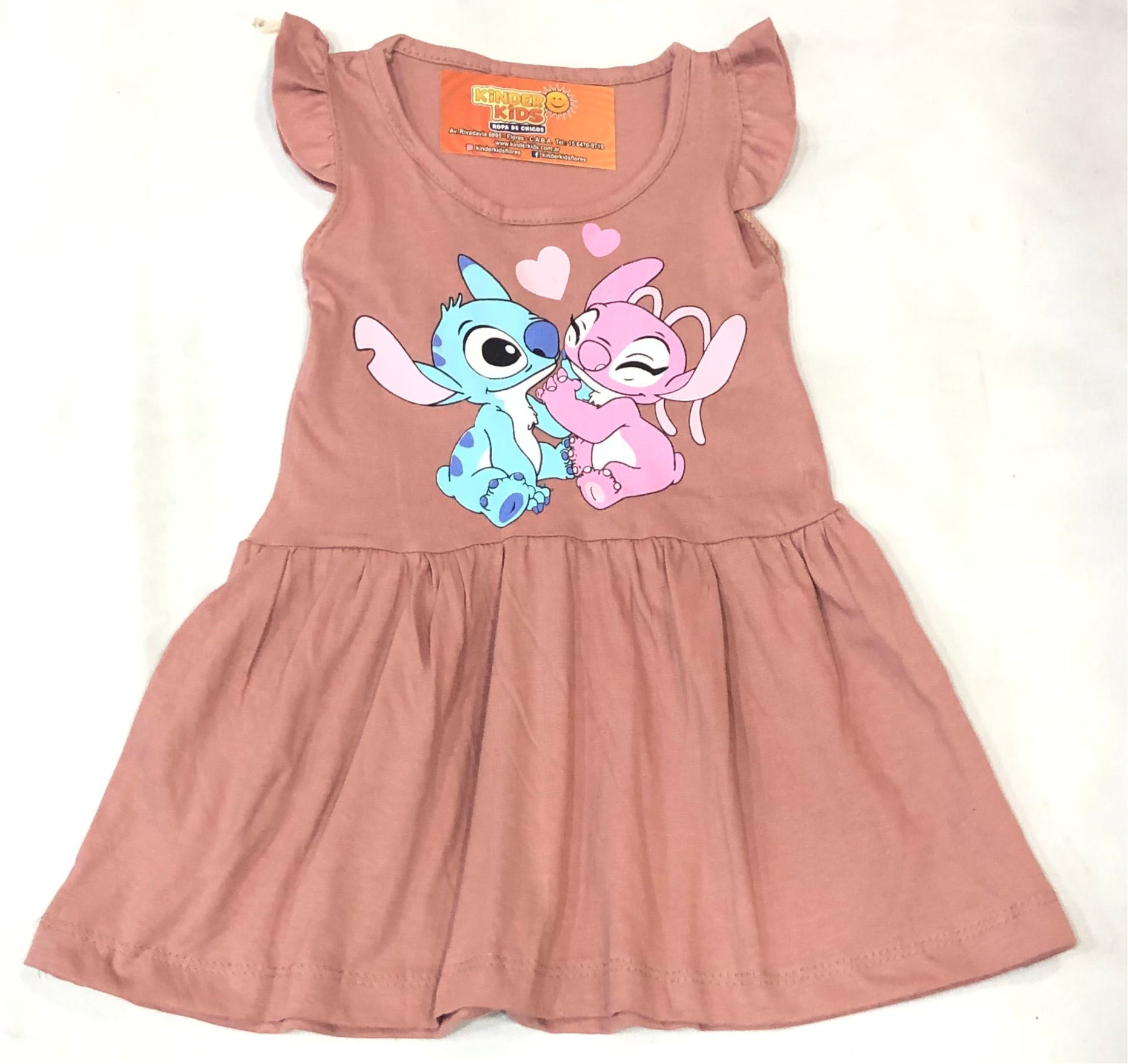 VESTIDO STITCH de algodón