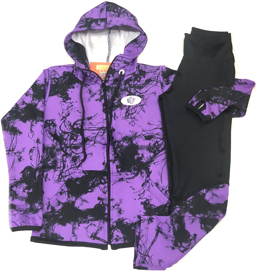 Conjunto DEPORTIVO BATIC CAMPERA CON CALZA LYCRA