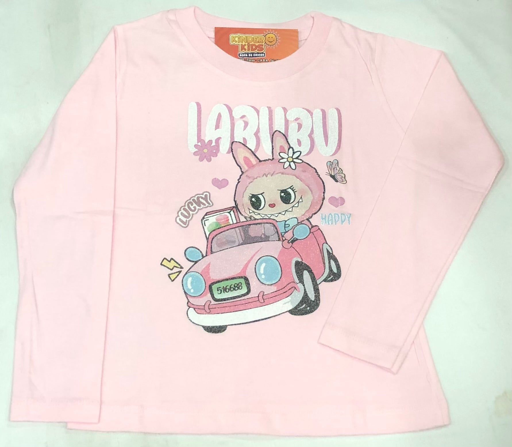 Remera personaje LABUBU de algodón