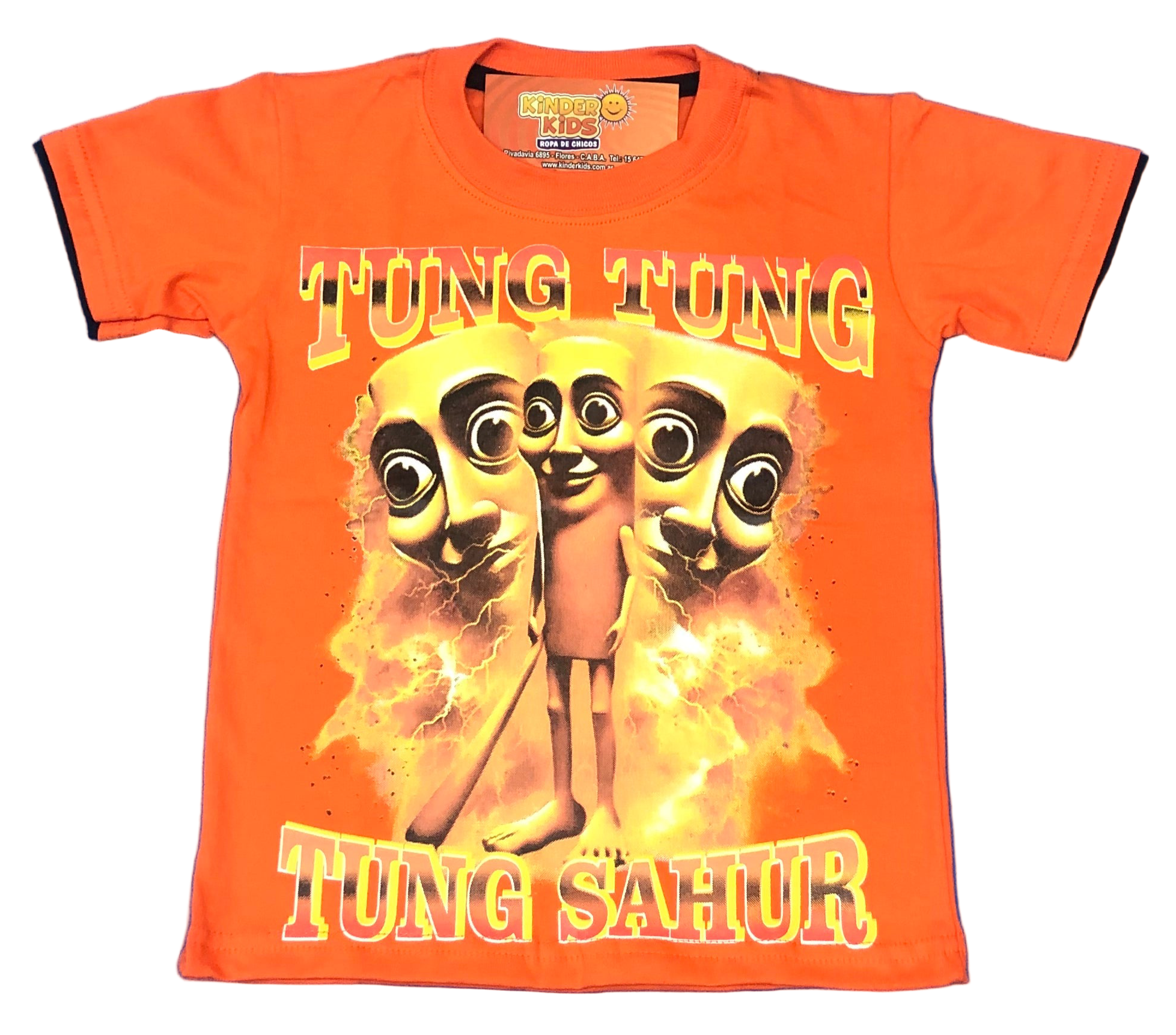 REMERA TUNG TUNG CARAS de algodón