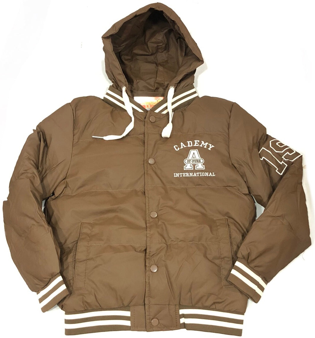 CAMPERA UNIVERSITARIA CON BROCHE ABRIGO DUBETINA