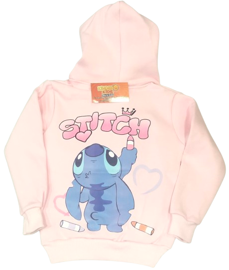 BUZO STITCH DOBLE ESTAMPA CON OREJA DOBLE FRIZA