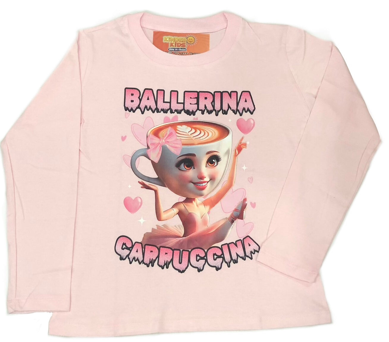 Remera BALLERINA CAPPUCCINA de algodón
