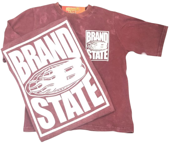 Remeron BATIC BRAND STATE doble estampa de algodón