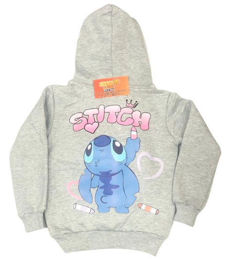 BUZO STITCH DOBLE ESTAMPA CON OREJA DOBLE FRIZA