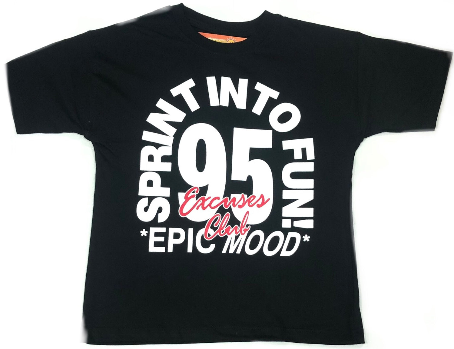 Remera over EXCUSES CLUB 95 doble estampa de algodón