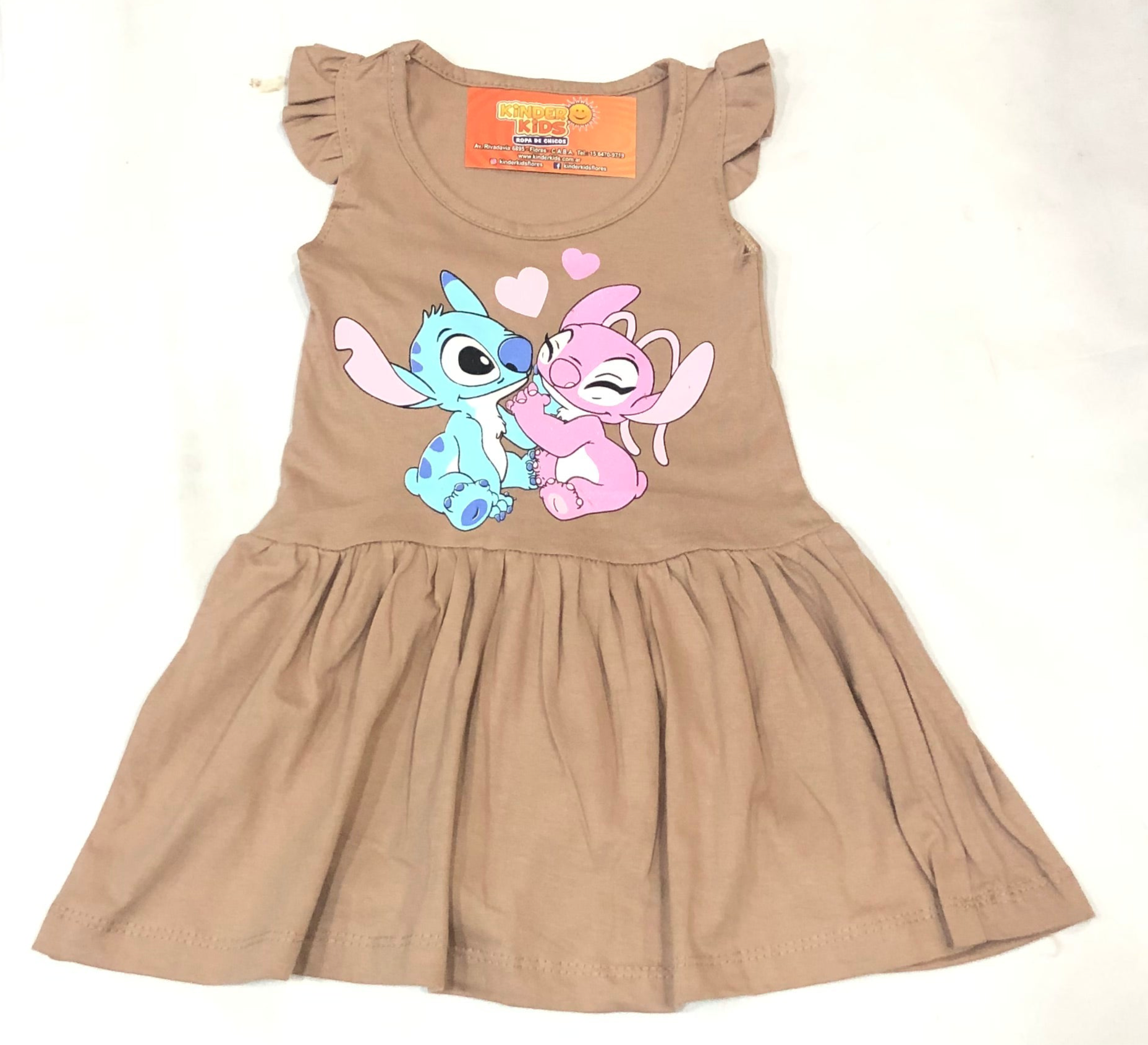 VESTIDO STITCH de algodón