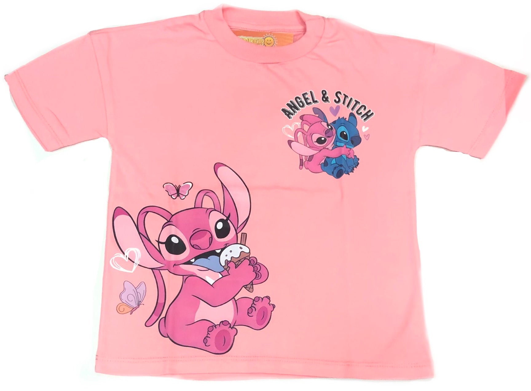 Remera OVER STITCH doble estampa de algodón
