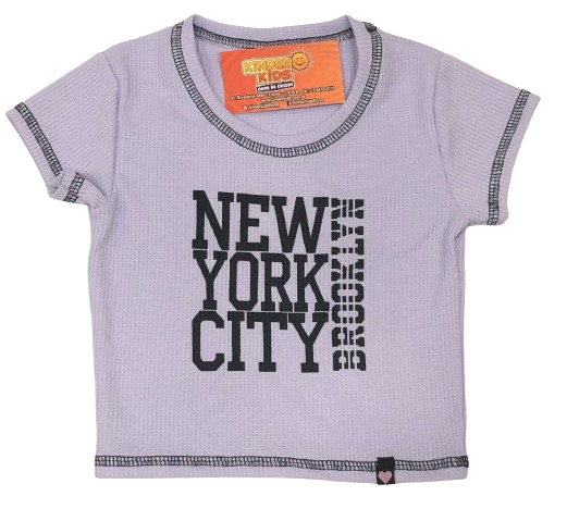 Remera pupera NEW YORK CITY de algodón