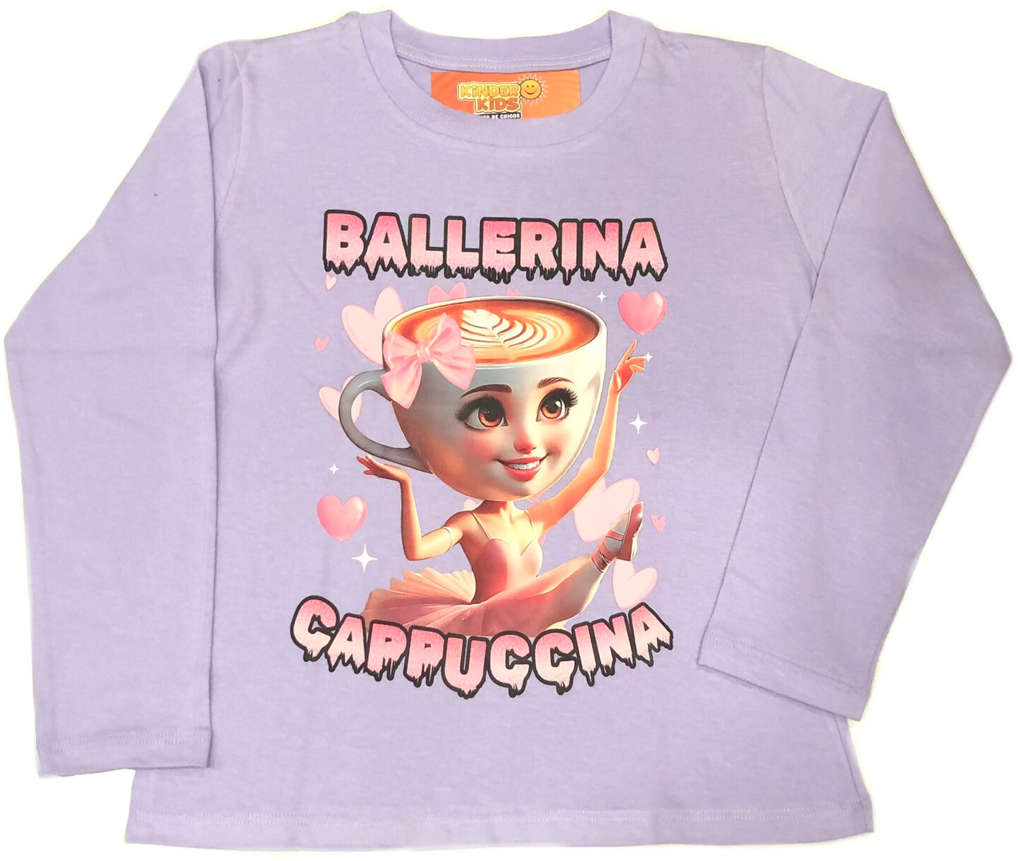 Remera BALLERINA CAPPUCCINA de algodón