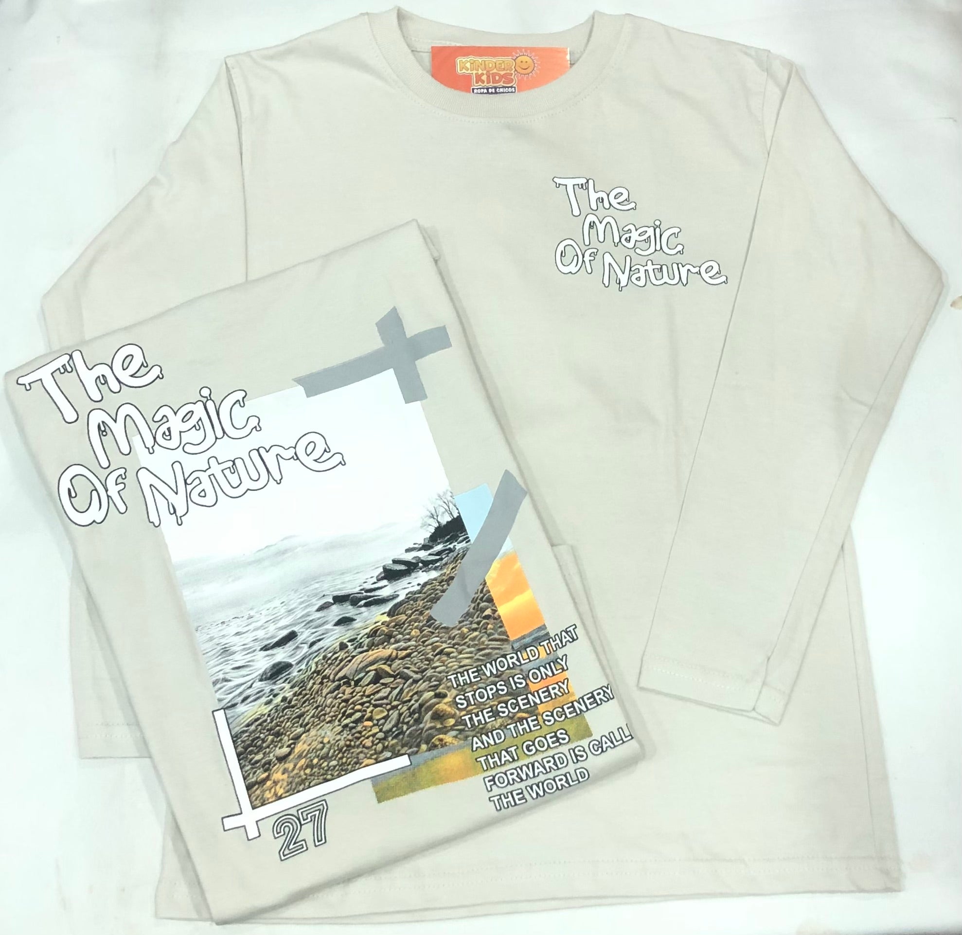 Remera THE MAGIC OF NATURE doble estampa