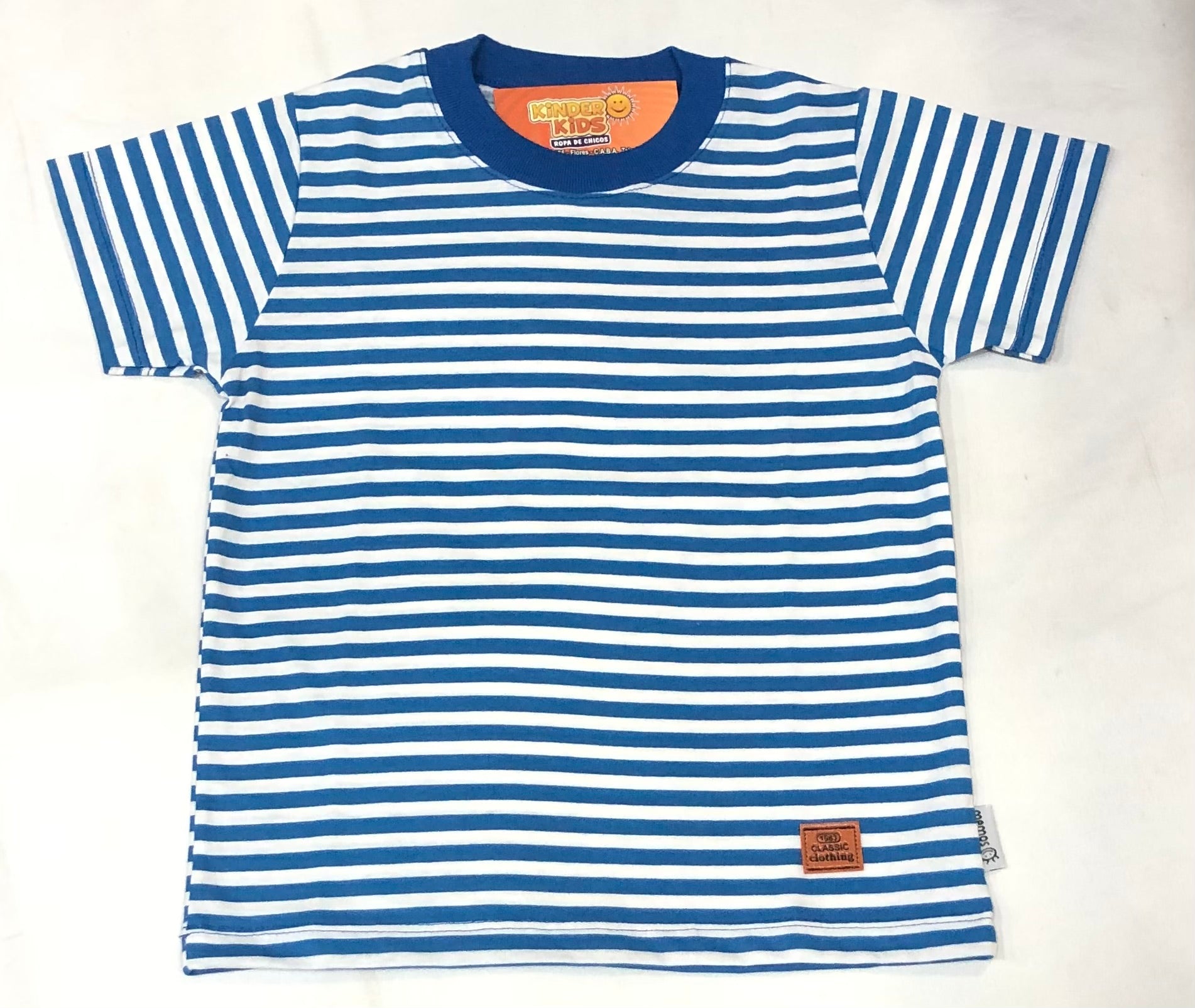 Remera RAYADA FINAS de algodón