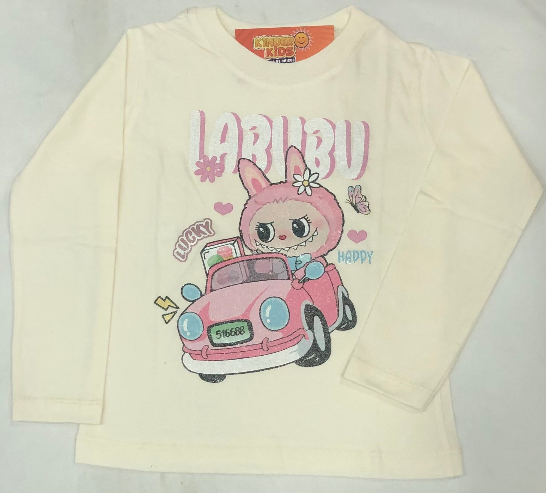 Remera personaje LABUBU de algodón