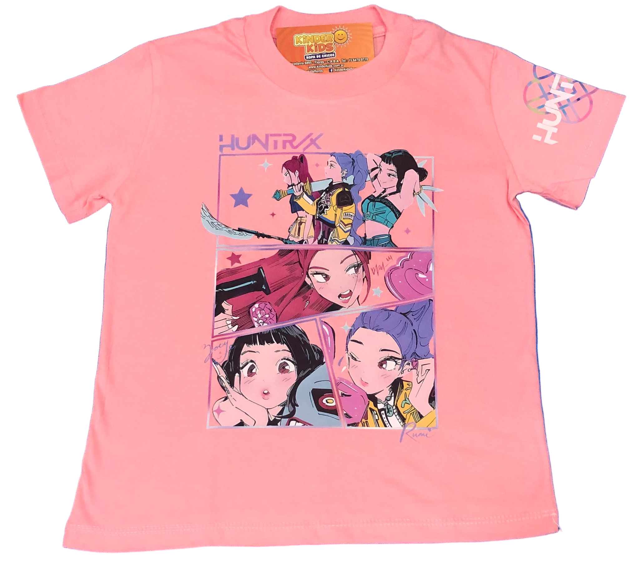 REMERA K-POP HUNTAX de algodón