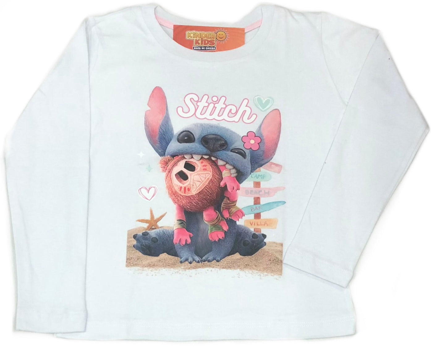 Remera STITCH BEACH de algodón