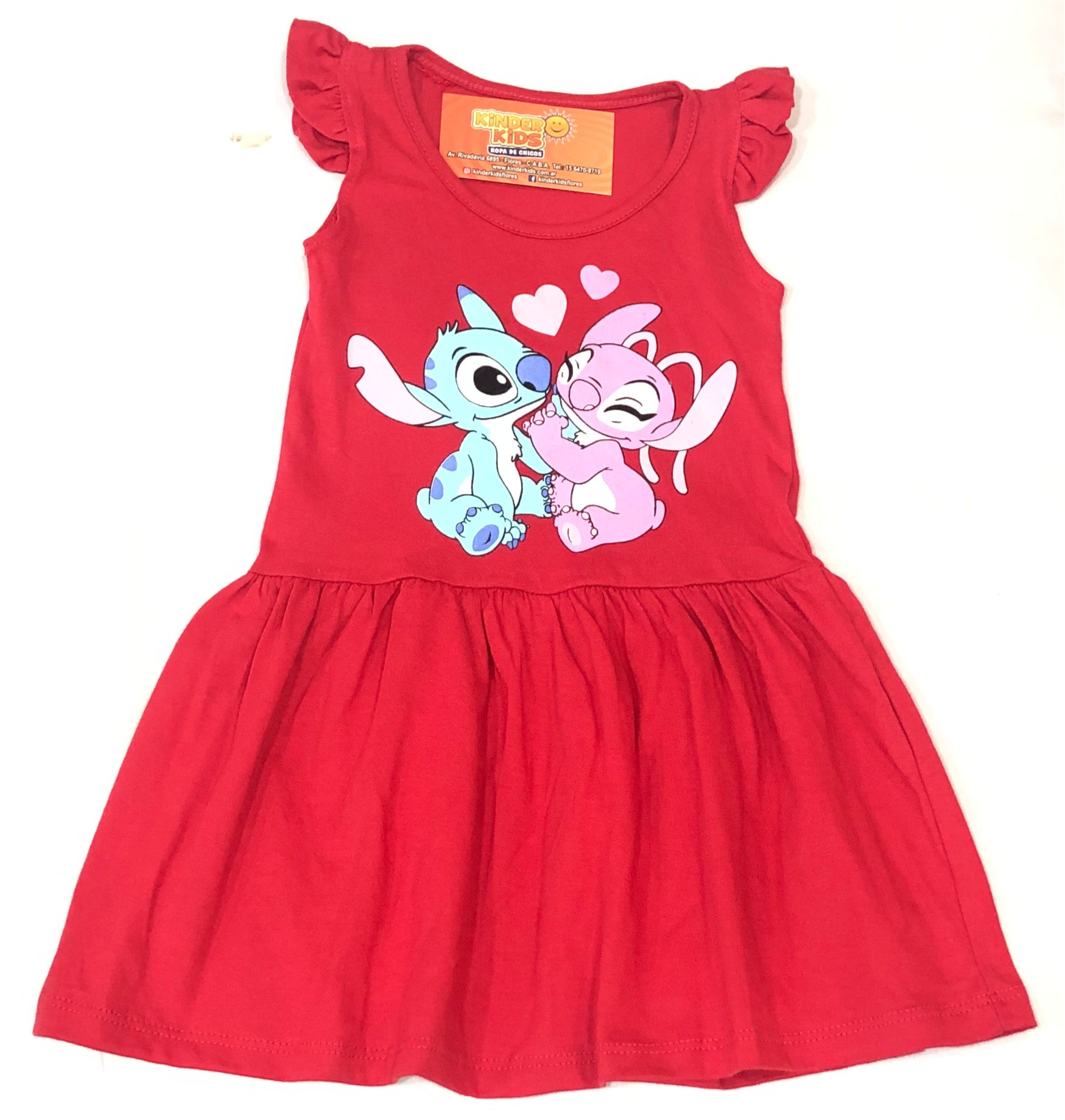 VESTIDO STITCH de algodón