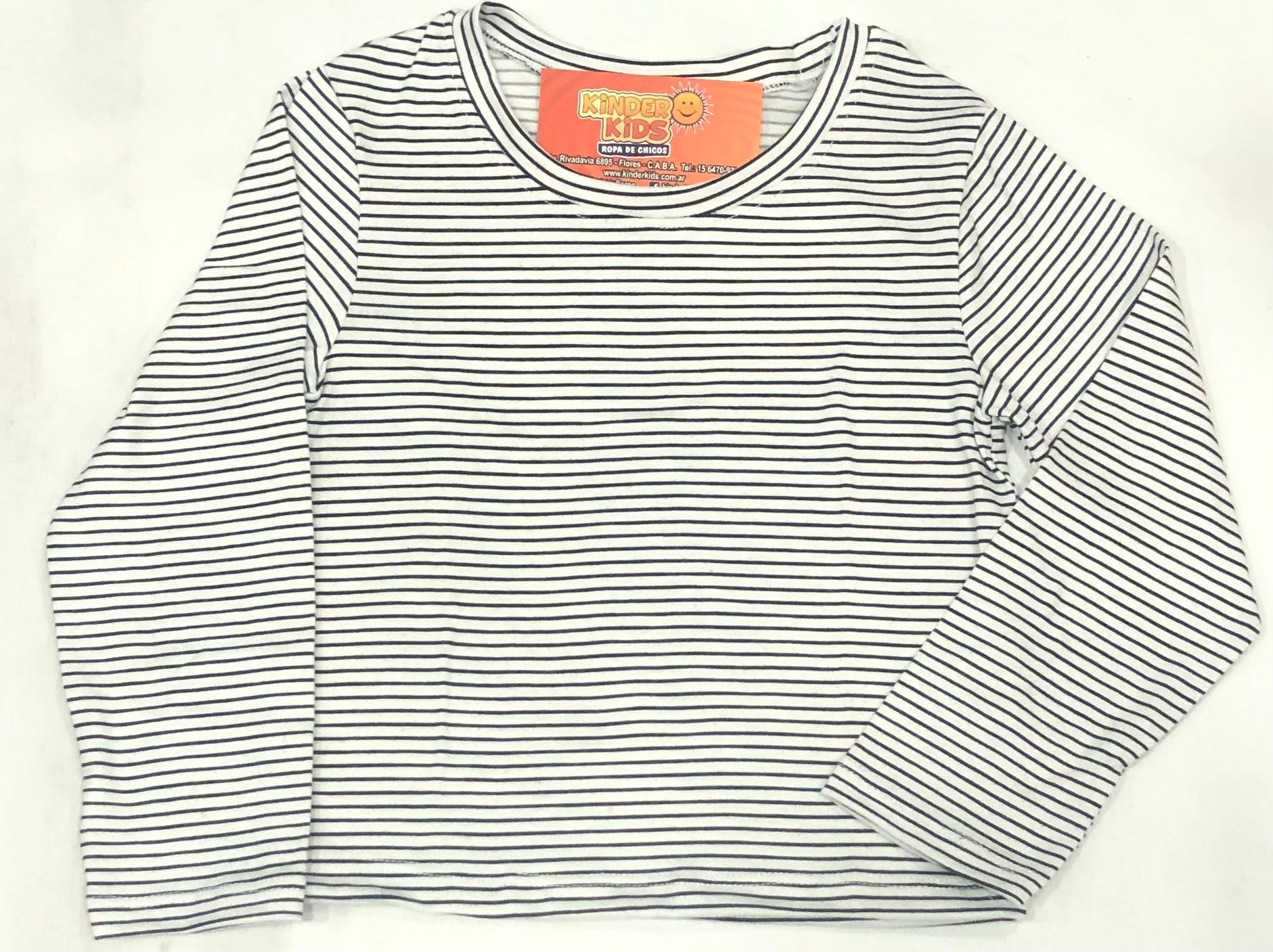 Remera RAYADA de modal viscoso