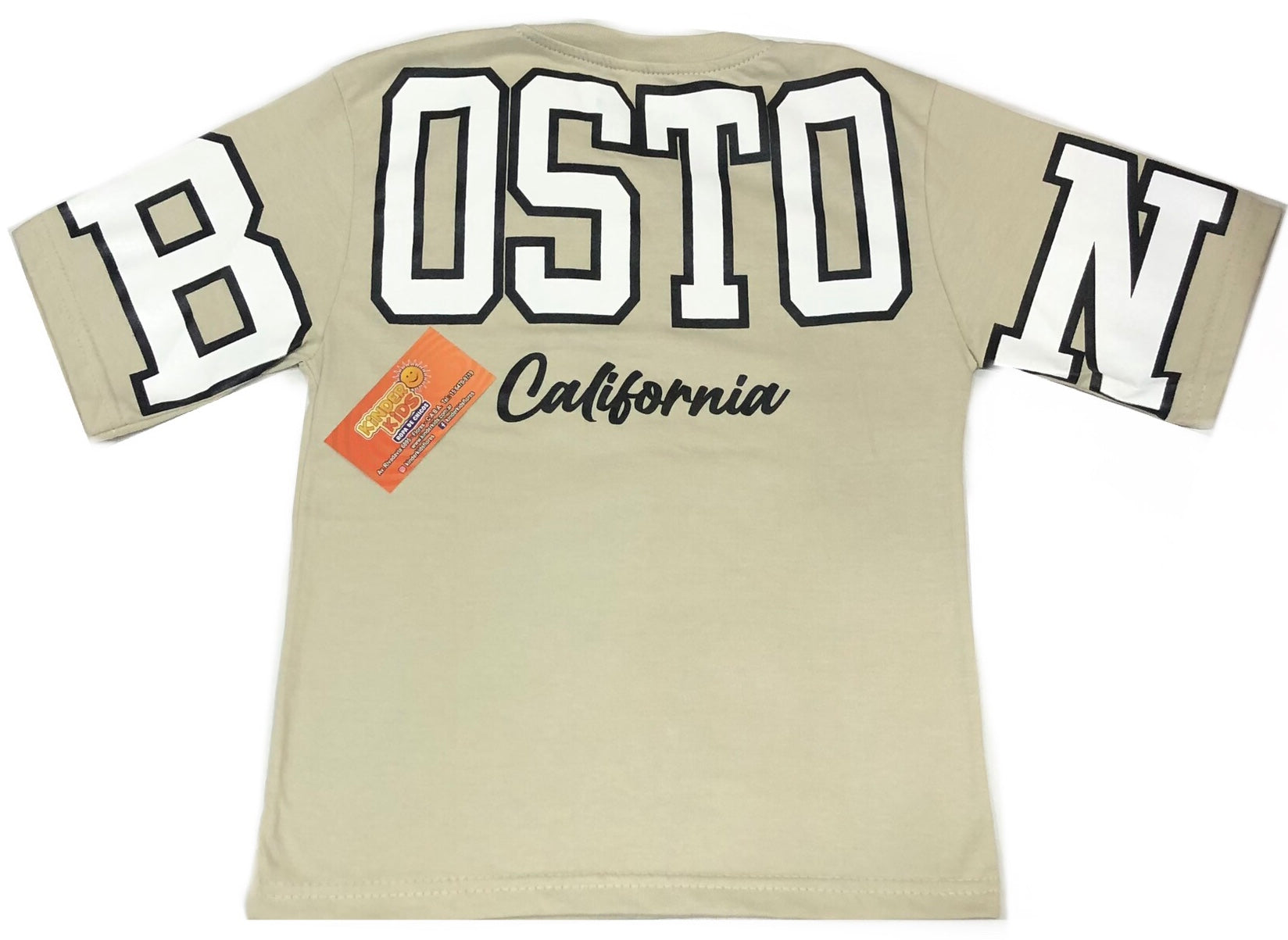 Remera BOSTON DOBLE ESTAMPA de algodón