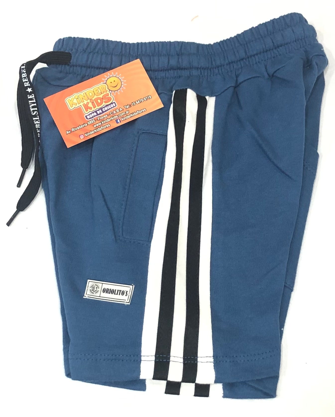 SHORT C/TIRAS Rustico