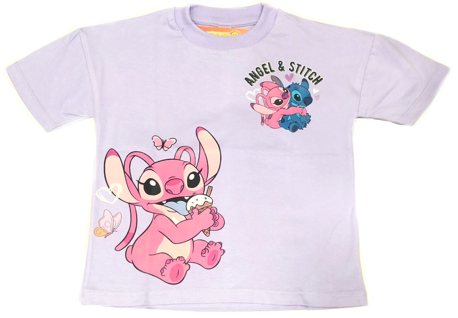 Remera OVER STITCH doble estampa de algodón