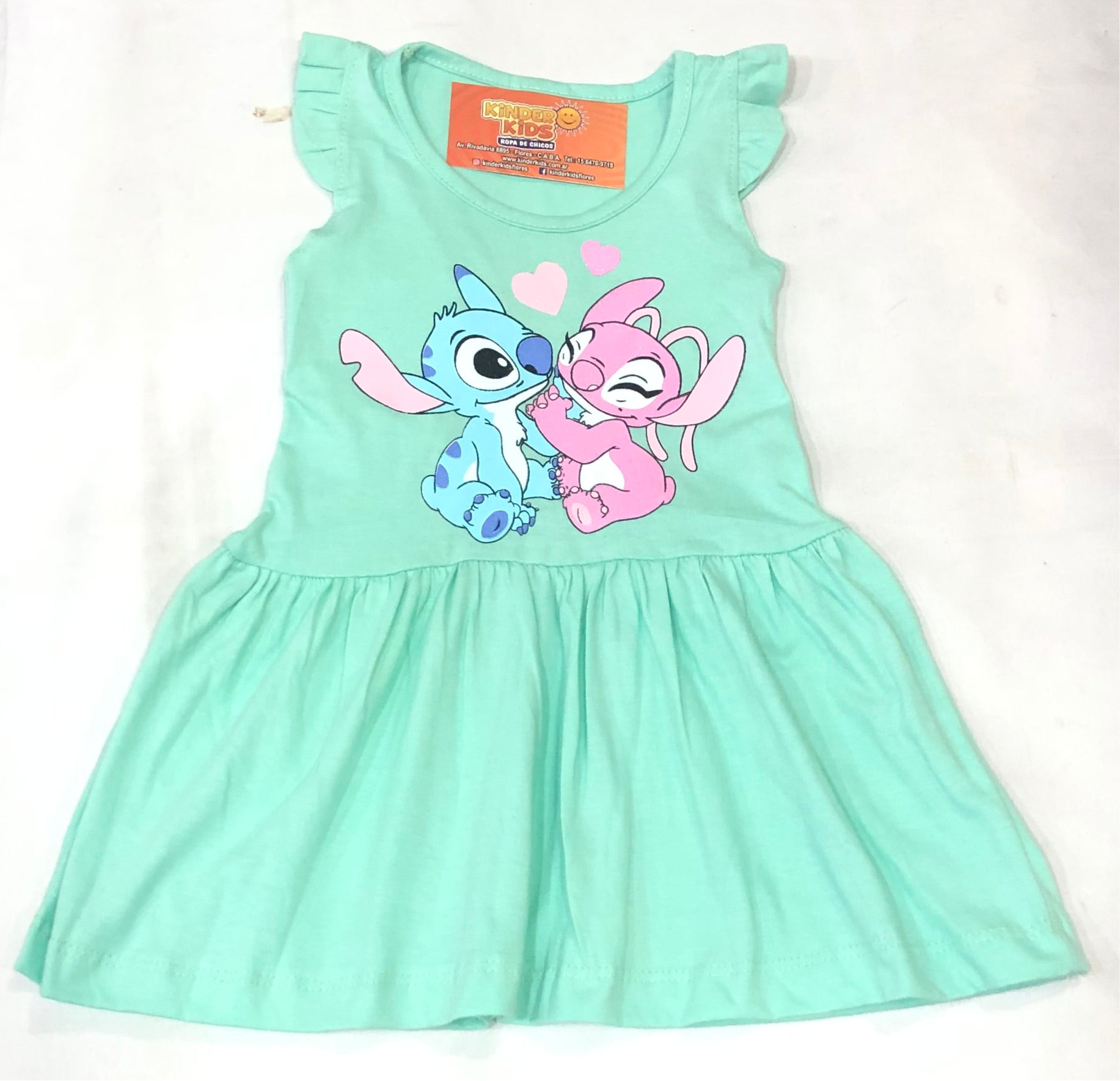VESTIDO STITCH de algodón