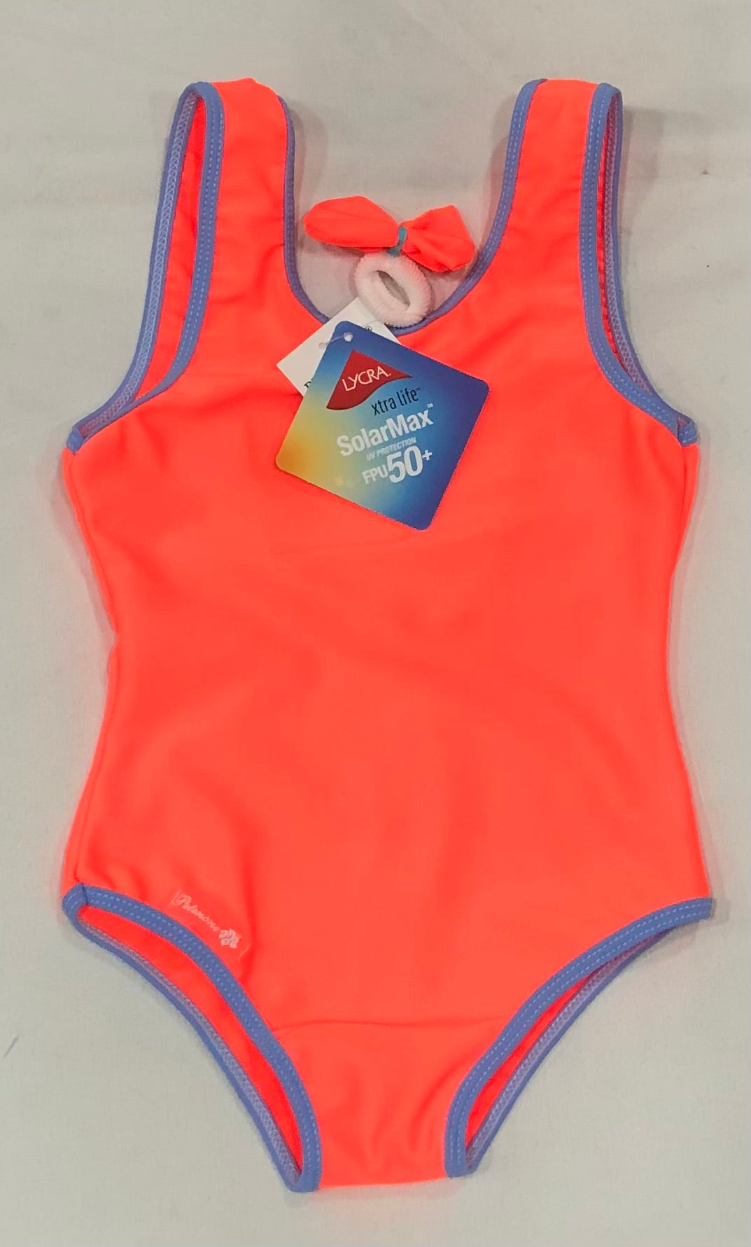 Malla entera lycra lisas con colita de pelo