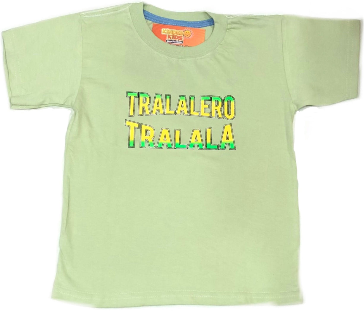 Remera TRALALERO TRALALA doble estampa de algodón