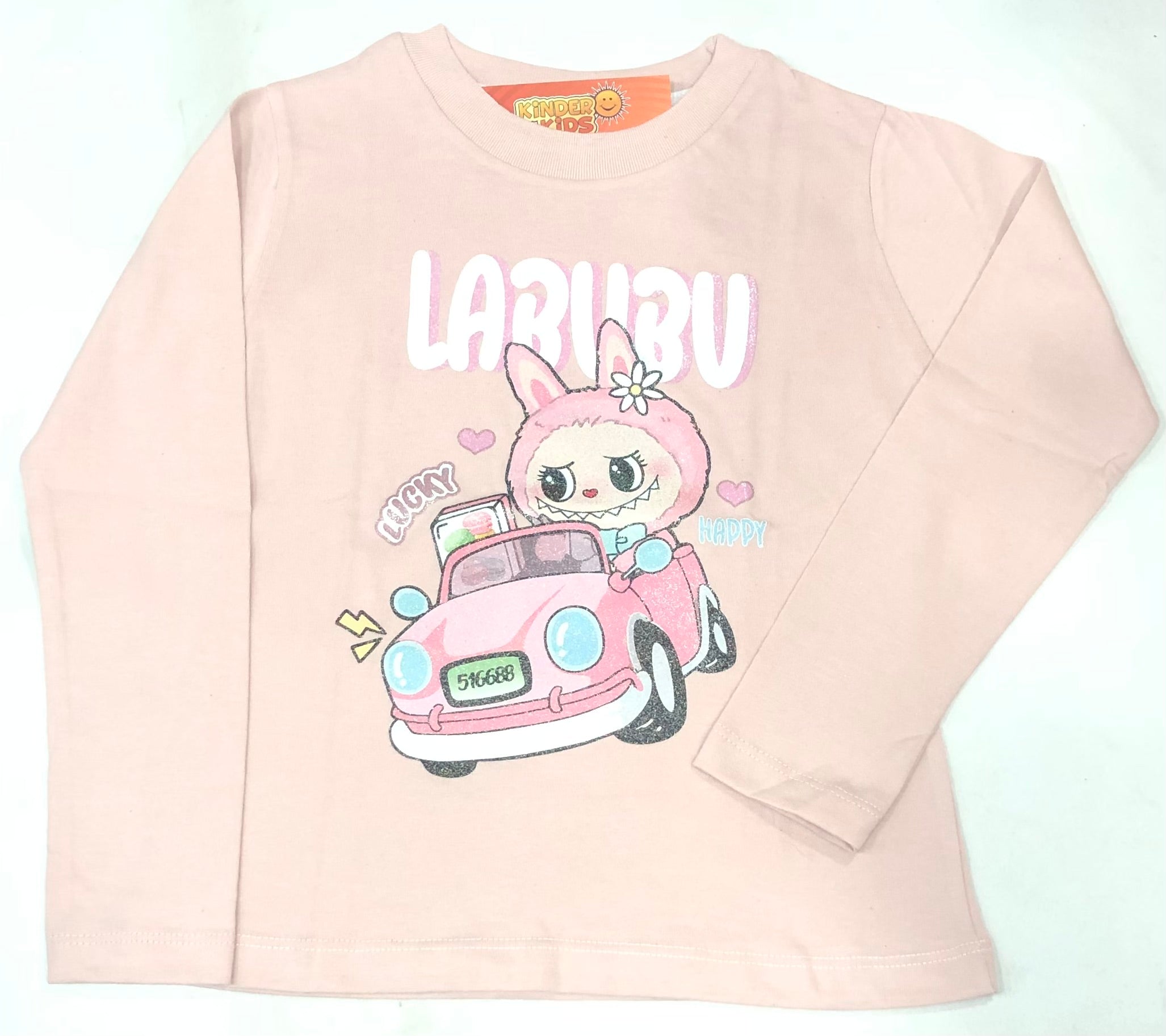 Remera personaje LABUBU de algodón