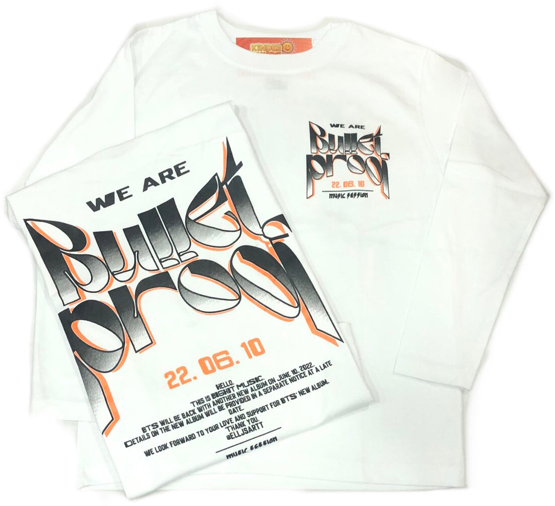 REMERA BULLET PROOP doble estampa de algodón
