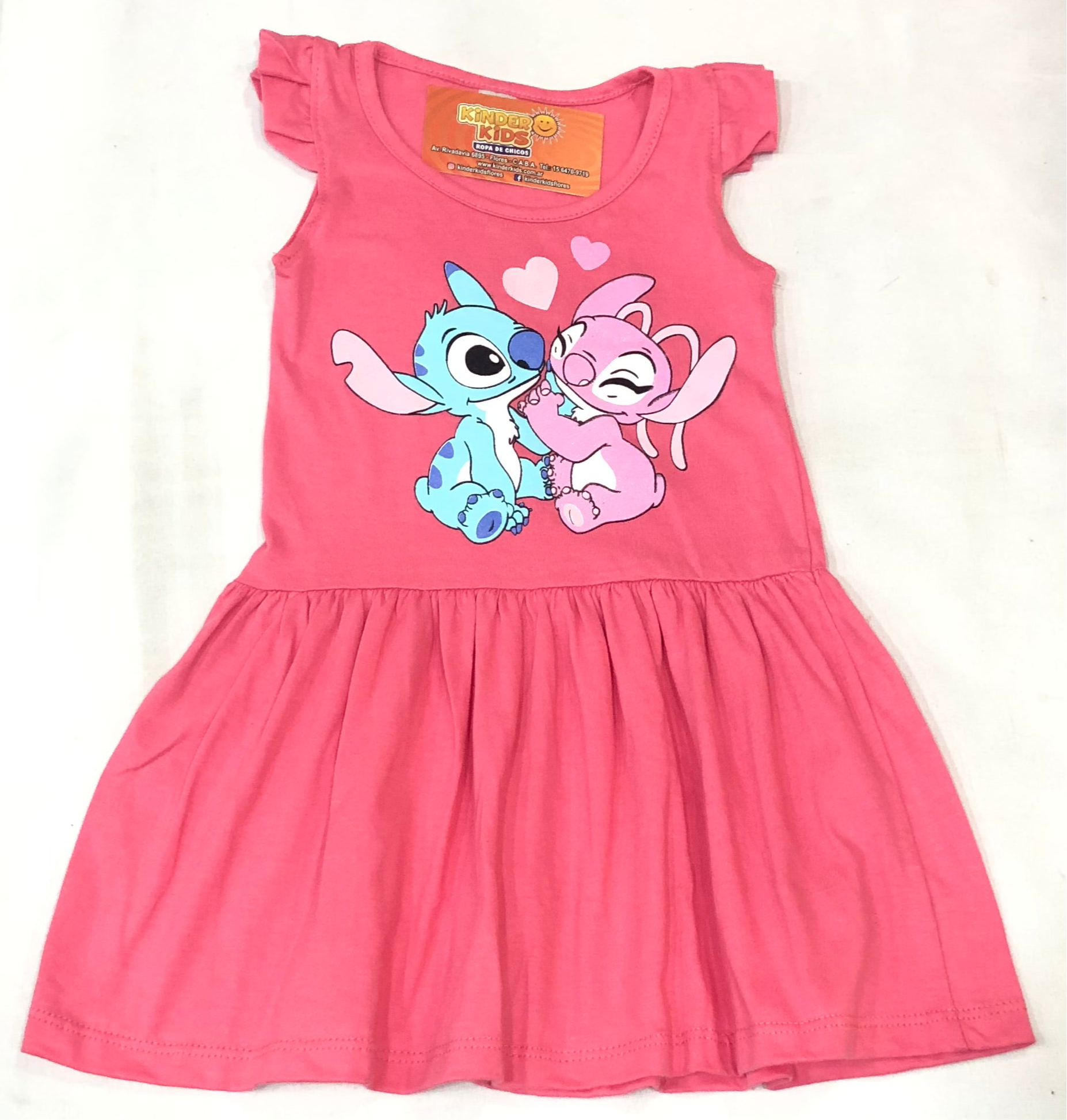 VESTIDO STITCH de algodón