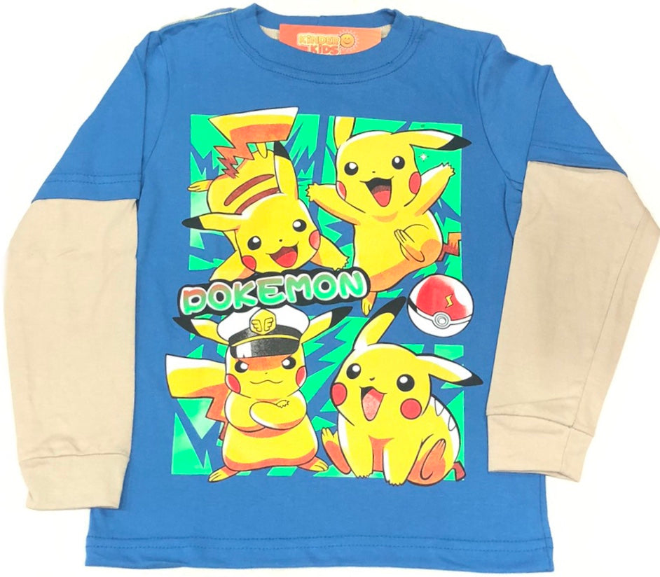 Remera POKEMON brilla en la oscuridad de algodón