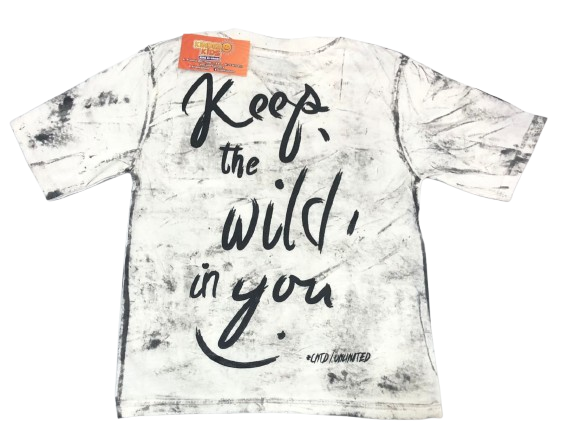 Remera BATIC KEES THE WILD IN YOU de algodón