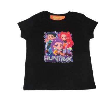 Remera K-POP DEMON HUNTETS de algodón