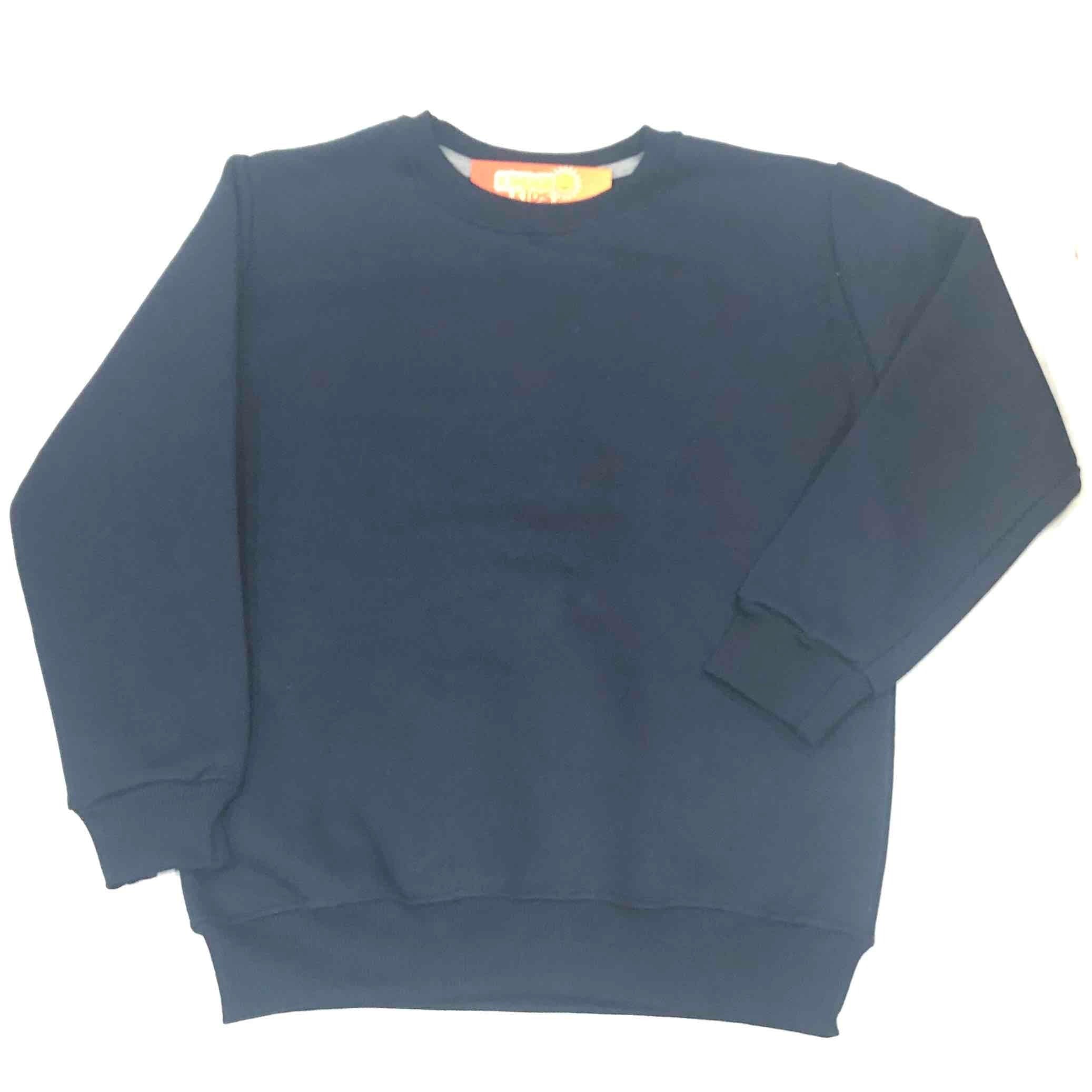 Buzo Lisos colegial cuello redondo de Doble Friza