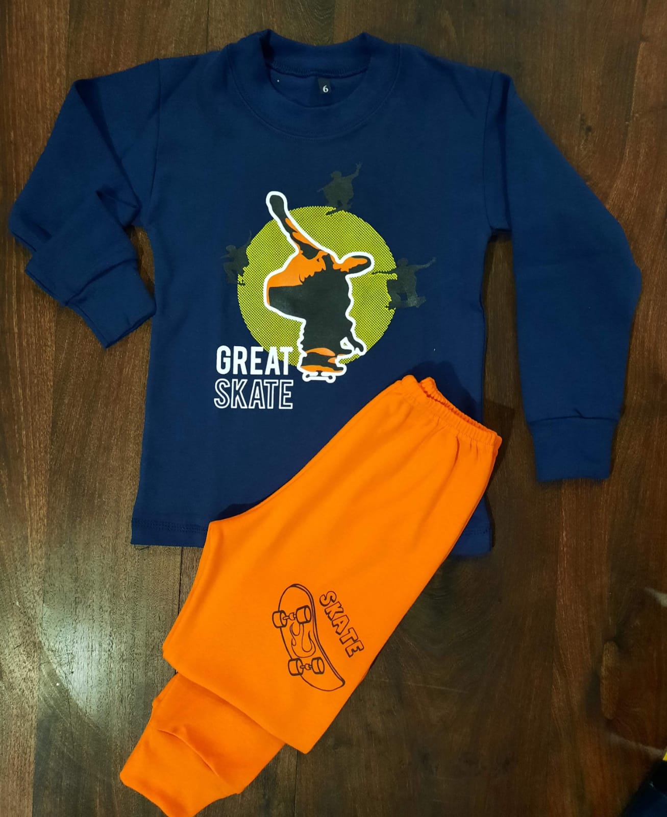 Pijama SKATE de Algodón