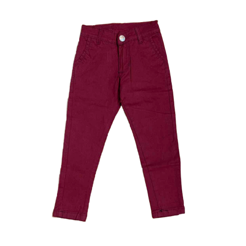 Pantalón Bolsillo chino de Gabardina